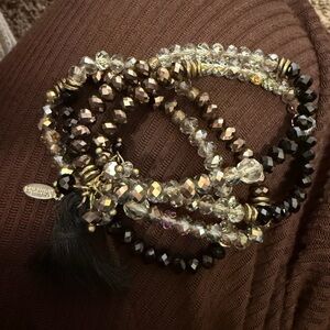 Elegant Beaded Bracelet Set